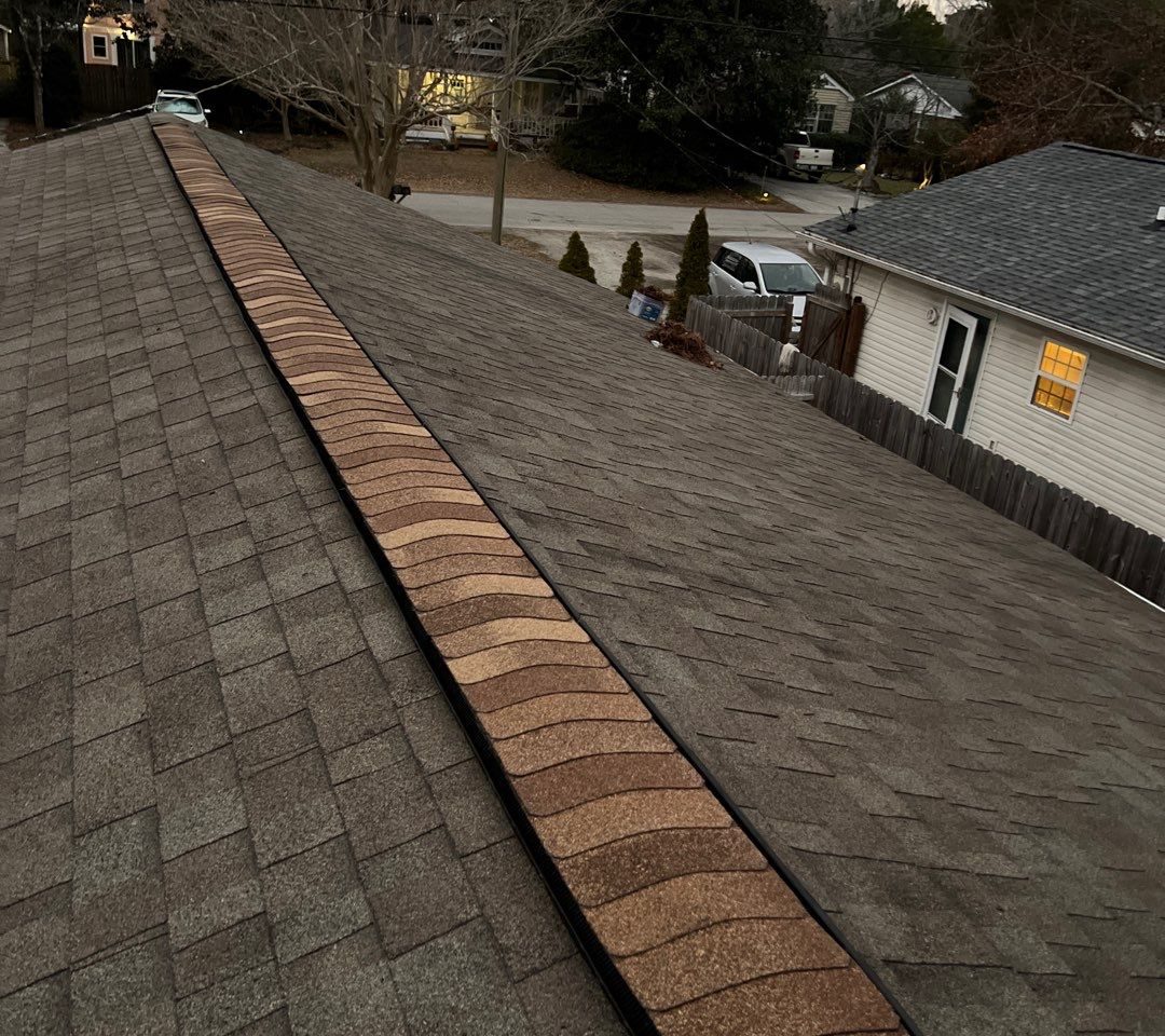 New Ridge Vent & Gutter Guards by RGR Construction and Roofing, LLC