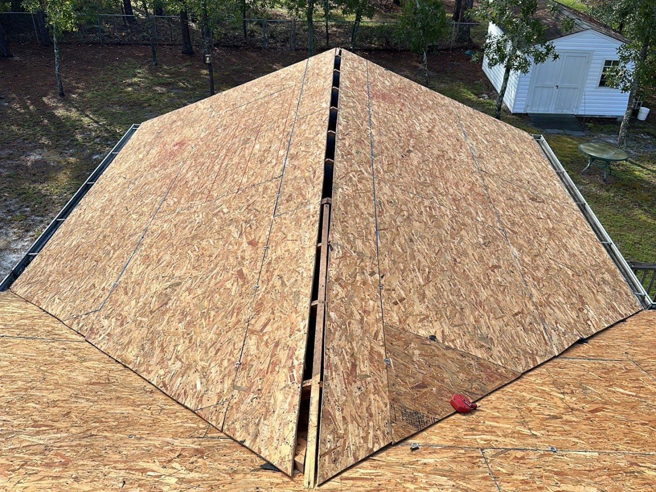 RGR Construction and Roofing Roof Replacement project in Southport, NC