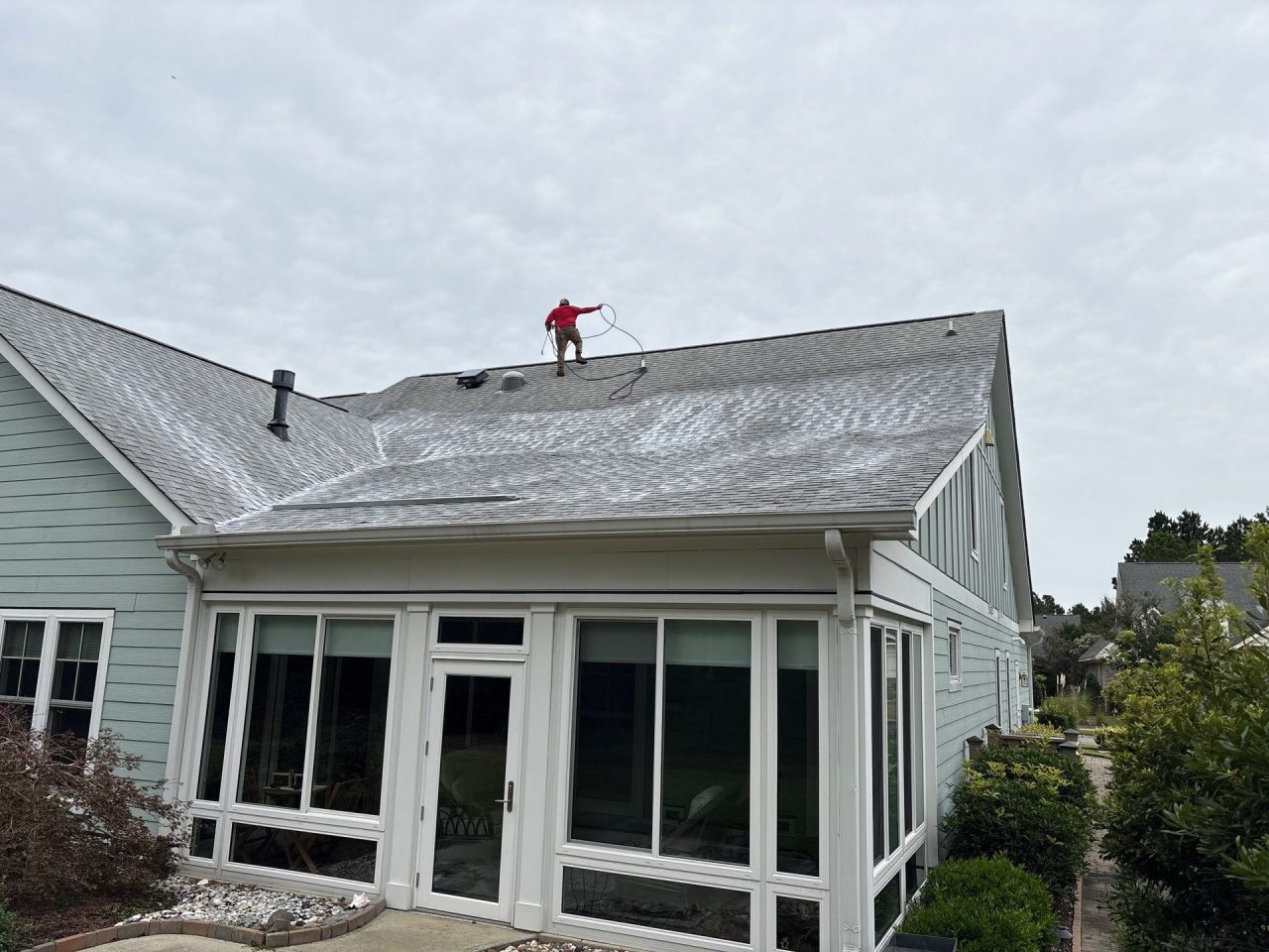 RoofRestor Shingle Rejuvenation in Brunswick Forest, Leland NC by RGR Construction and Roofing, LLC