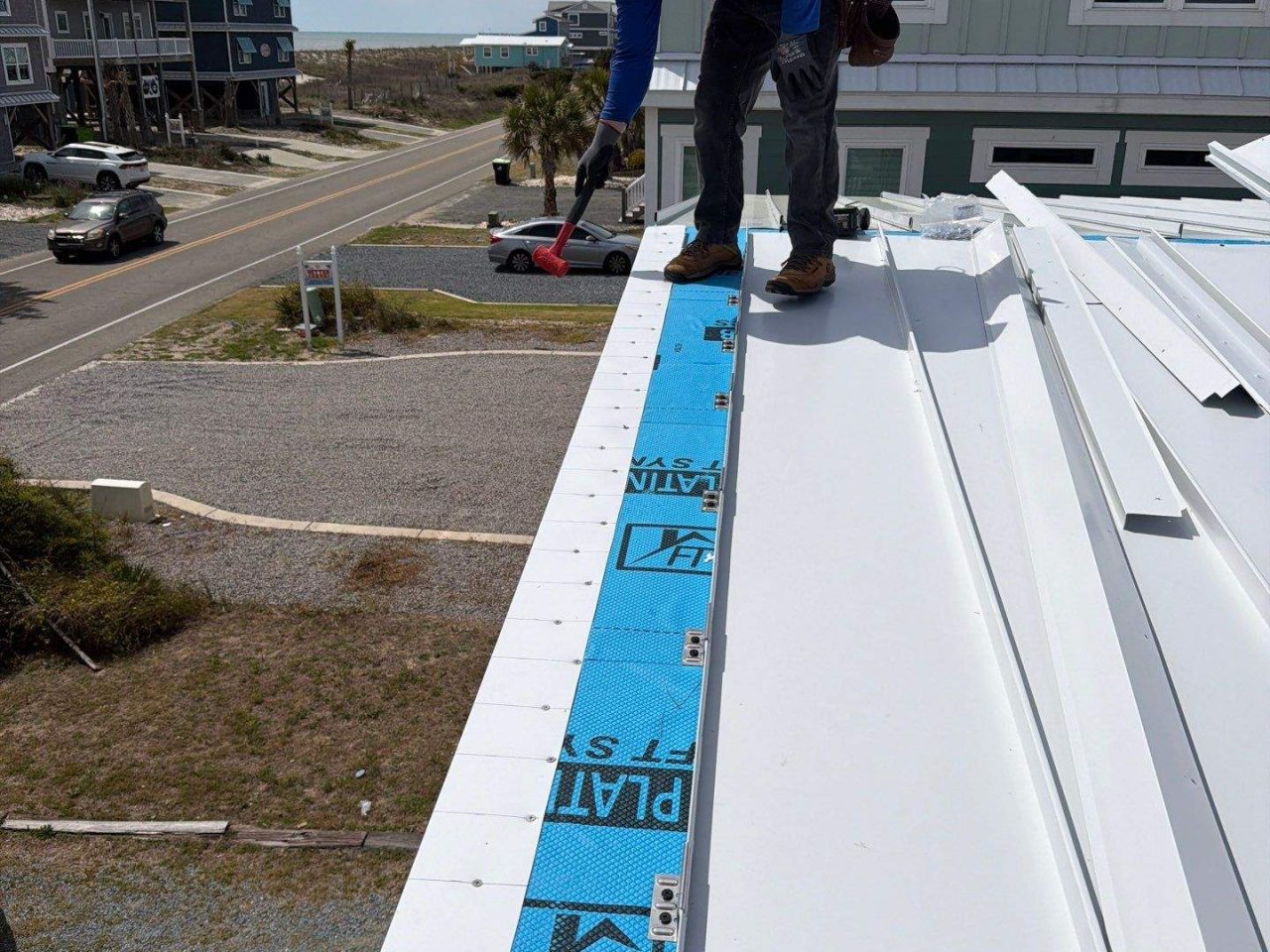 RGR Construction and Roofing, LLC FORTIFIED Roof Replacement project in Southport, NC