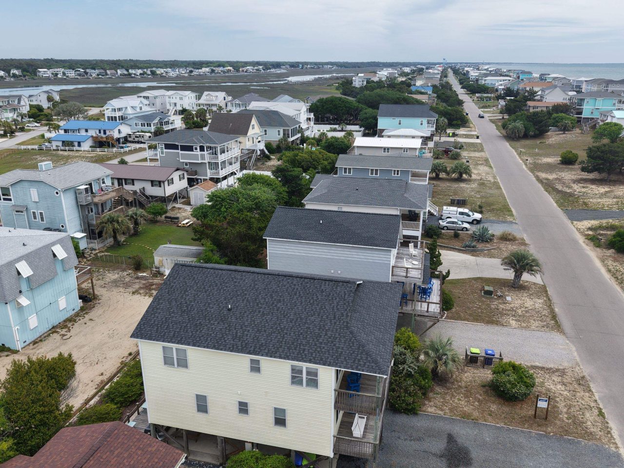 RGR Construction and Roofing Roof Replacement project in Oak Island, NC