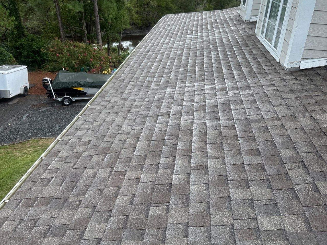 RGR Construction and Roofing Roof Replacement project in Oak Island, NC