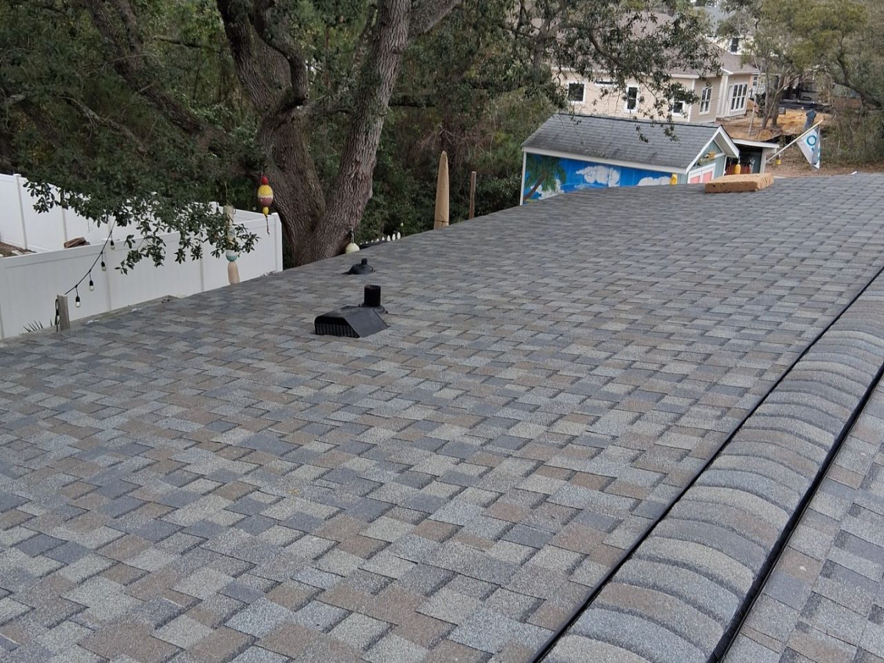 CT Landmark Pro AR MD Driftwood Roof Replacement – Oak Island, NC - Local Roofing Company by RGR Construction and Roofing, LLC