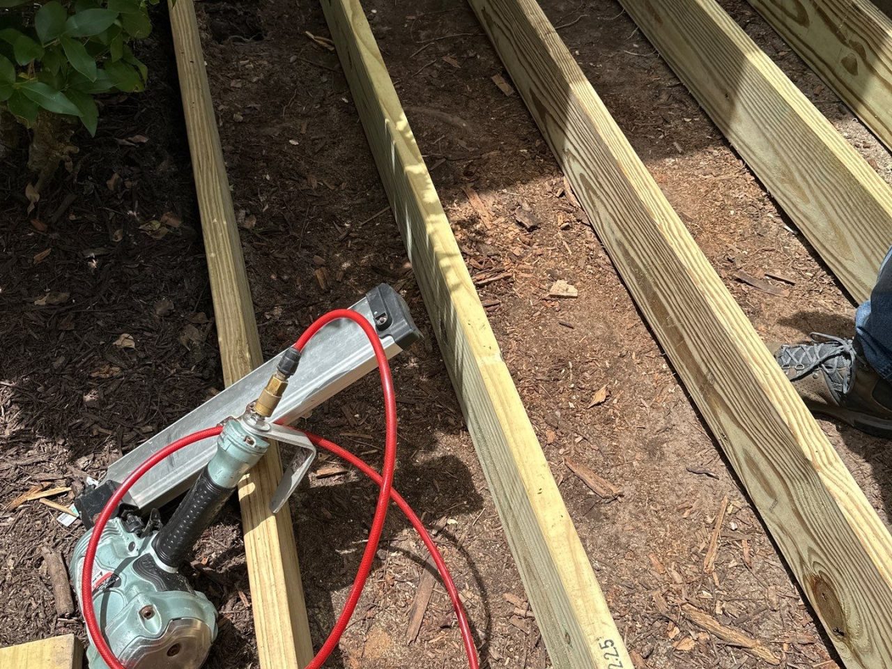 Custom Deck Build in Hampstead, NC by RGR Construction and Roofing, LLC