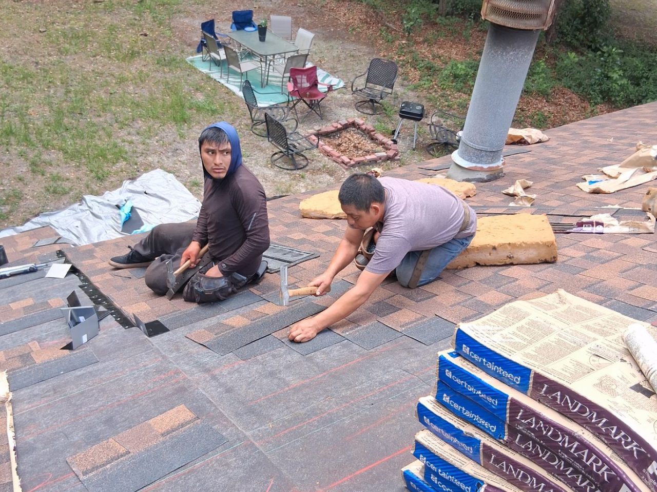 RGR Construction and Roofing FORTIFIED Roof Replacement project in Wilmington, NC