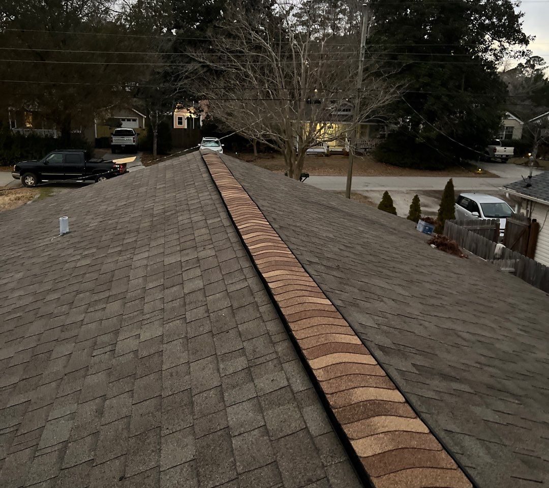 New Ridge Vent & Gutter Guards by RGR Construction and Roofing, LLC