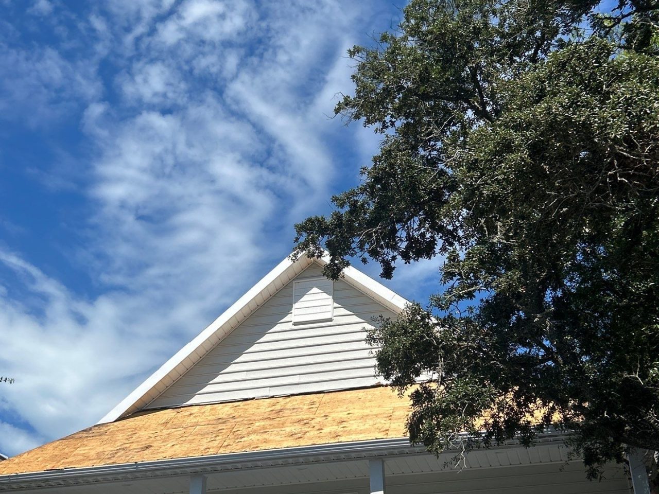 RGR Construction and Roofing FORTIFIED Roof Replacement project in Oak Island, NC