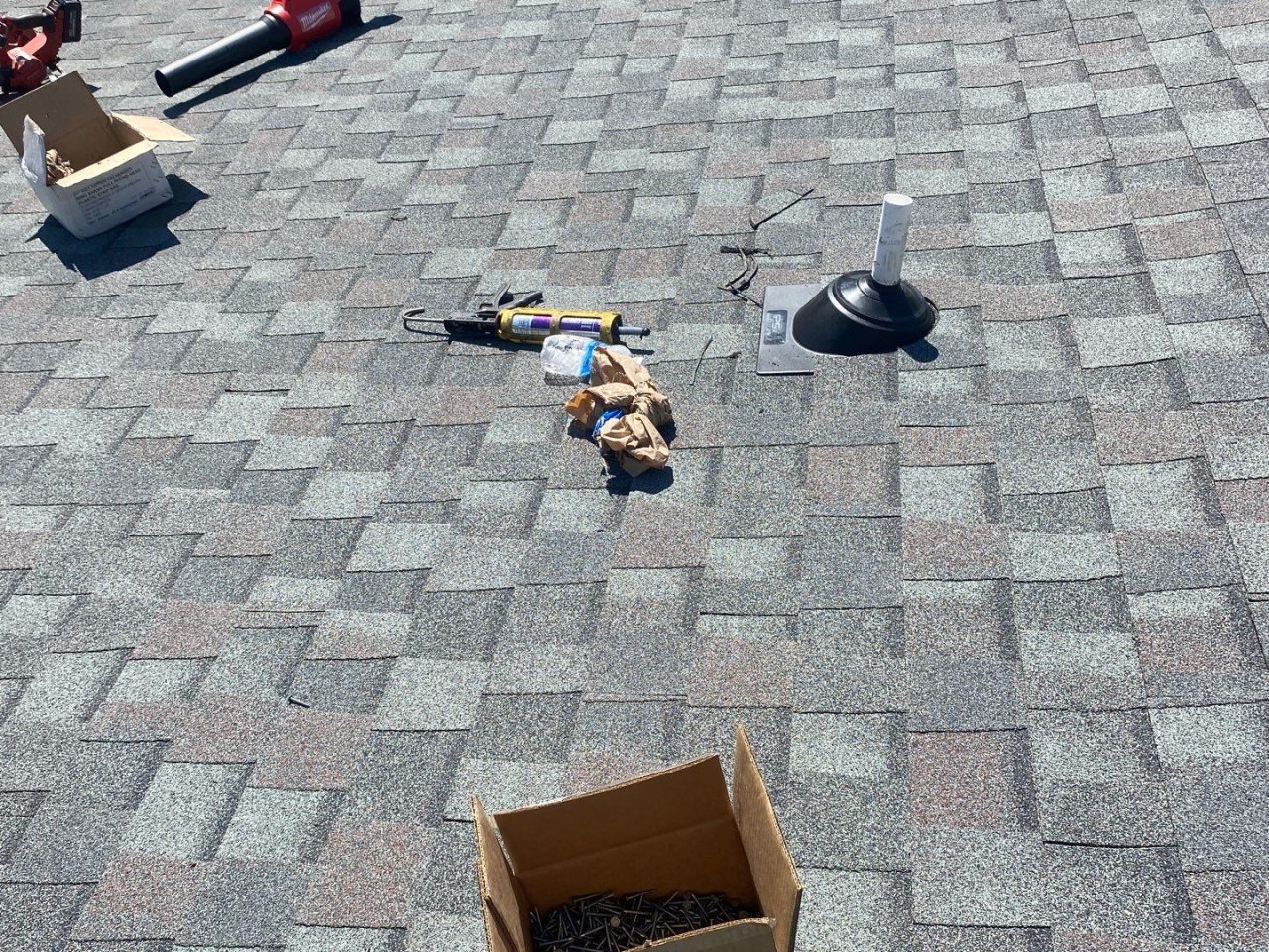 RGR Construction and Roofing FORTIFIED Roof Replacement project in Oak Island, NC