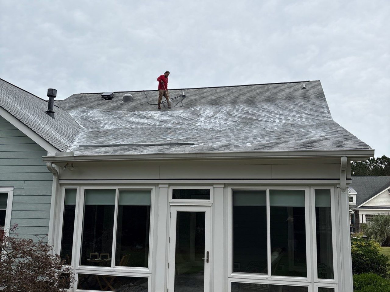 RoofRestor Shingle Rejuvenation in Brunswick Forest, Leland NC by RGR Construction and Roofing, LLC