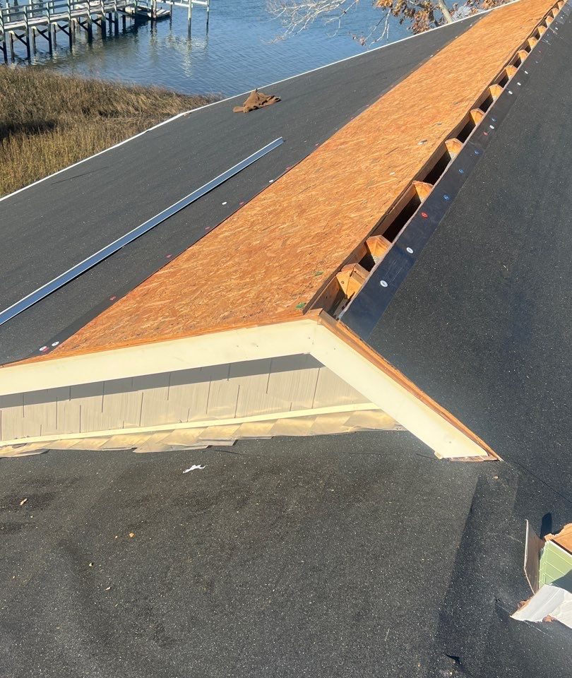 RGR Construction and Roofing, LLC FORTIFIED Roof Replacement project in Oak Island, NC