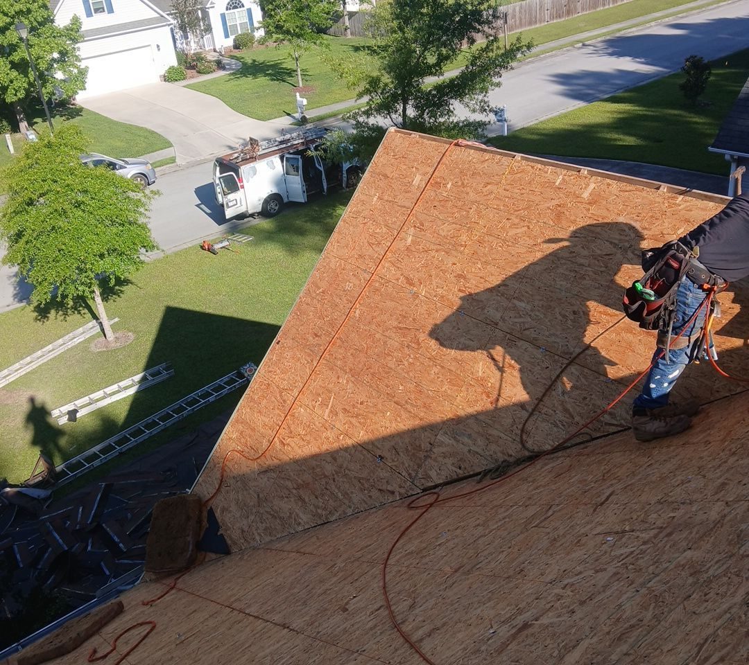 RGR Construction and Roofing, LLC FORTIFIED Roof Replacement project in New Bern, NC