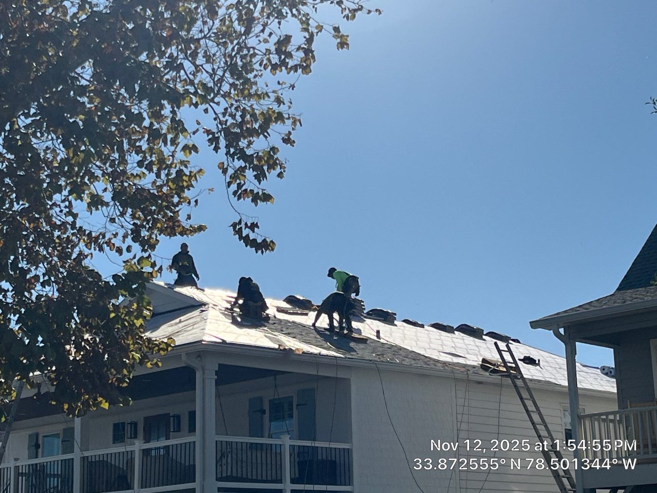 RGR Construction and Roofing, LLC Metal Roof Installation project in Sunset Beach, NC