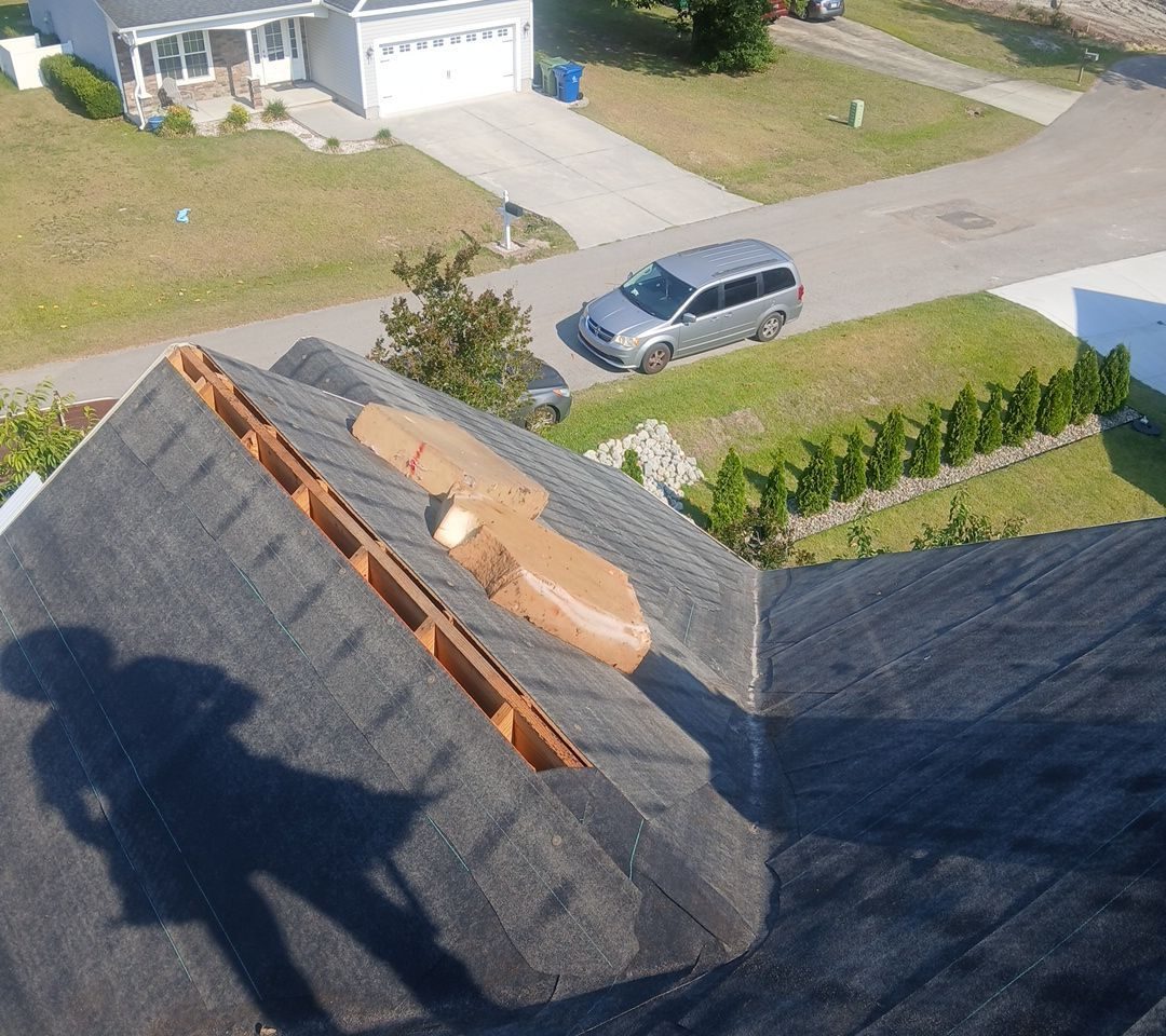 RGR Construction and Roofing, LLC FORTIFIED Roof Replacement project in Sneads Ferry, NC