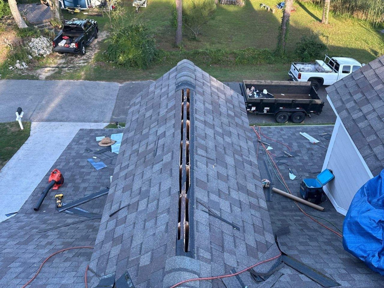 RGR Construction and Roofing, LLC Roof Replacement project in Oak Island, NC