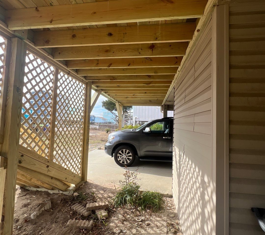 RGR Construction and Roofing, LLC Deck & Porches project in Oak Island, NC