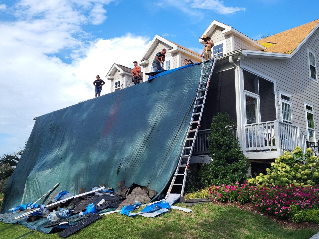 RGR Construction and Roofing, LLC Roof Replacement project in Oak Island, NC