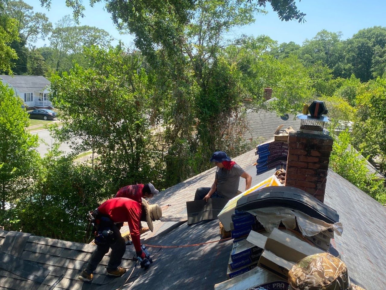 RGR Construction and Roofing, LLC Roof Replacement project in Wilmington, NC