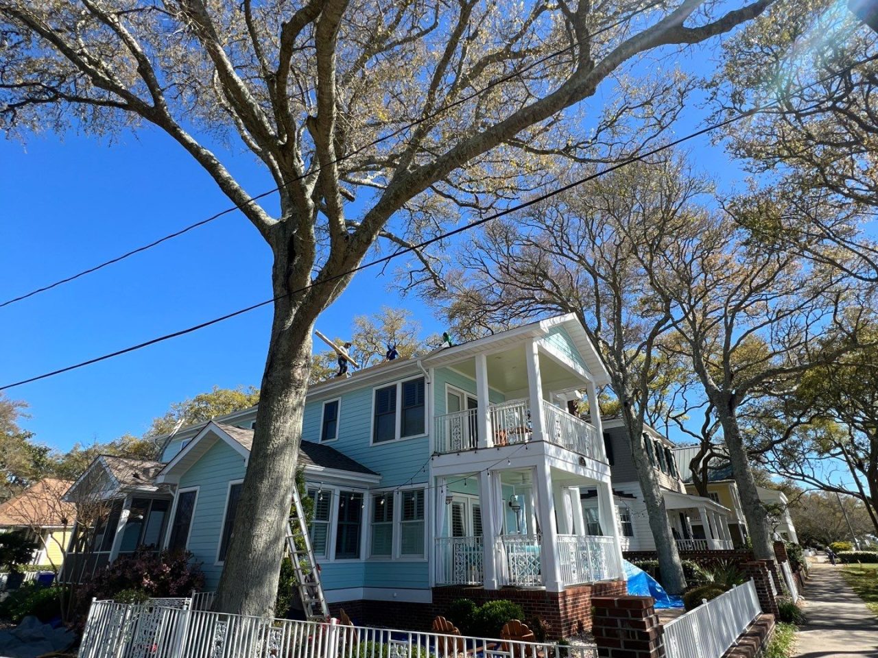 RGR Construction and Roofing, LLC Metal Roof Installation project in Southport, NC