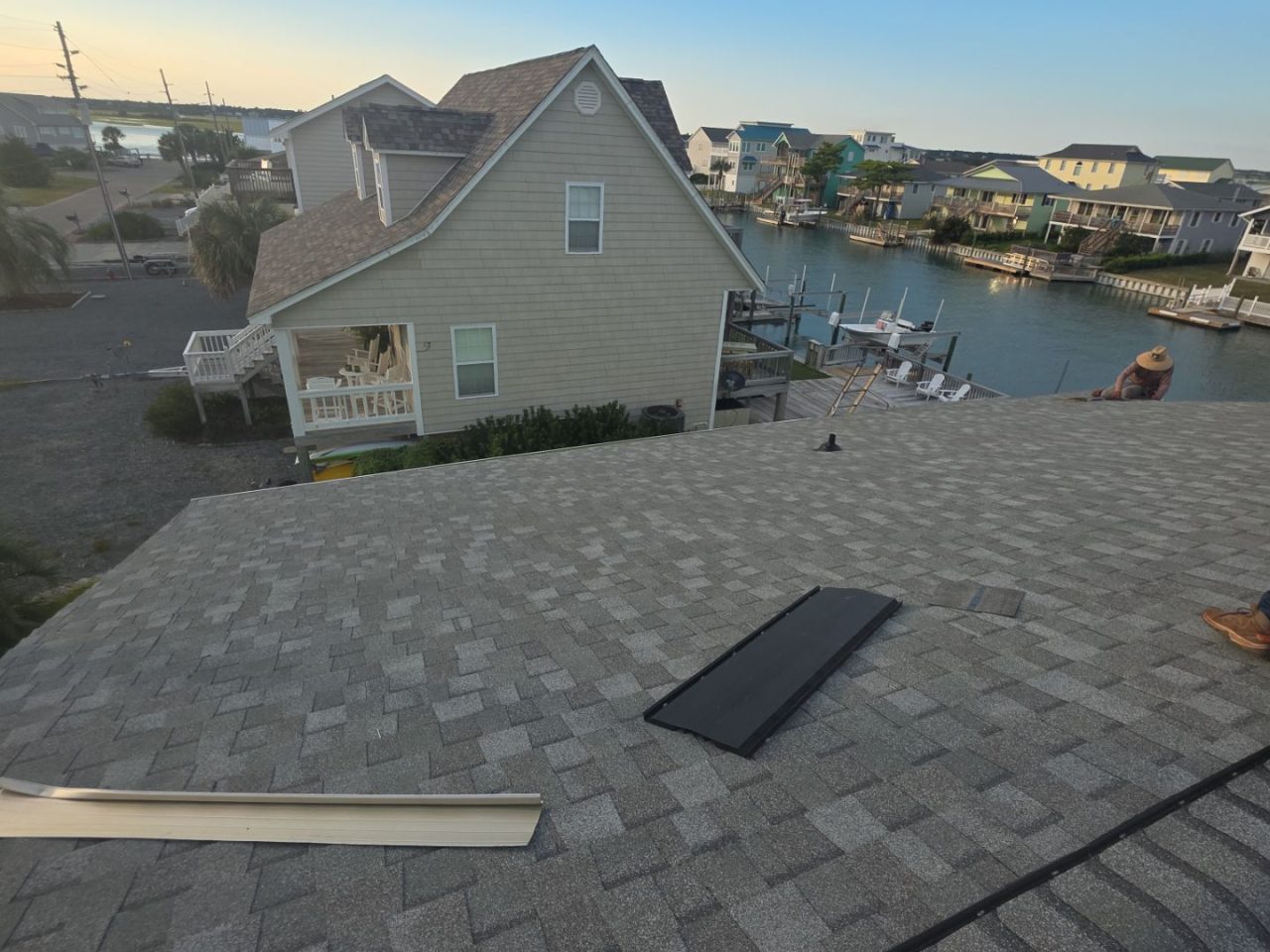 RGR Construction and Roofing, LLC FORTIFIED Roof Replacement project in Topsail Beach, NC