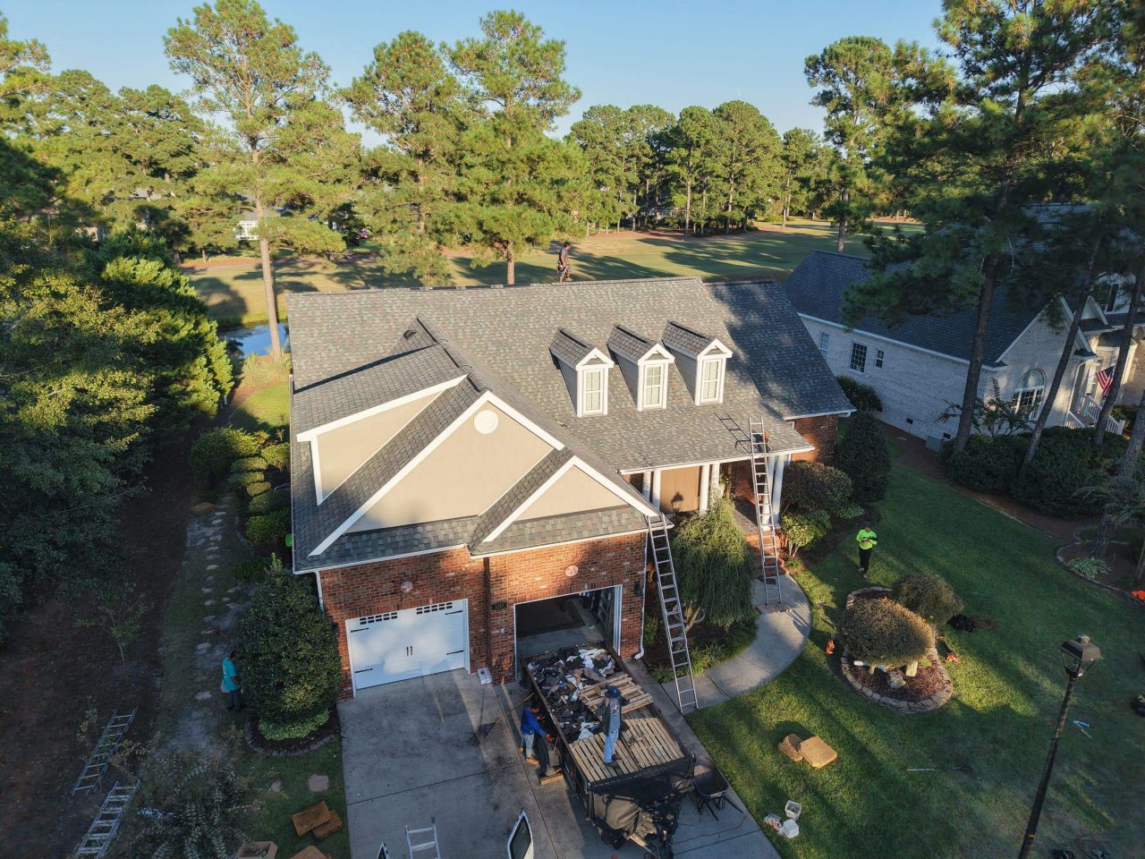 RGR Construction and Roofing, LLC FORTIFIED Roof Replacement project in Leland, NC
