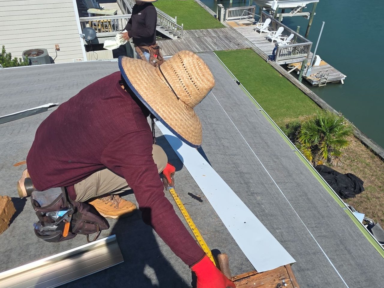 RGR Construction and Roofing, LLC FORTIFIED Roof Replacement project in Topsail Beach, NC