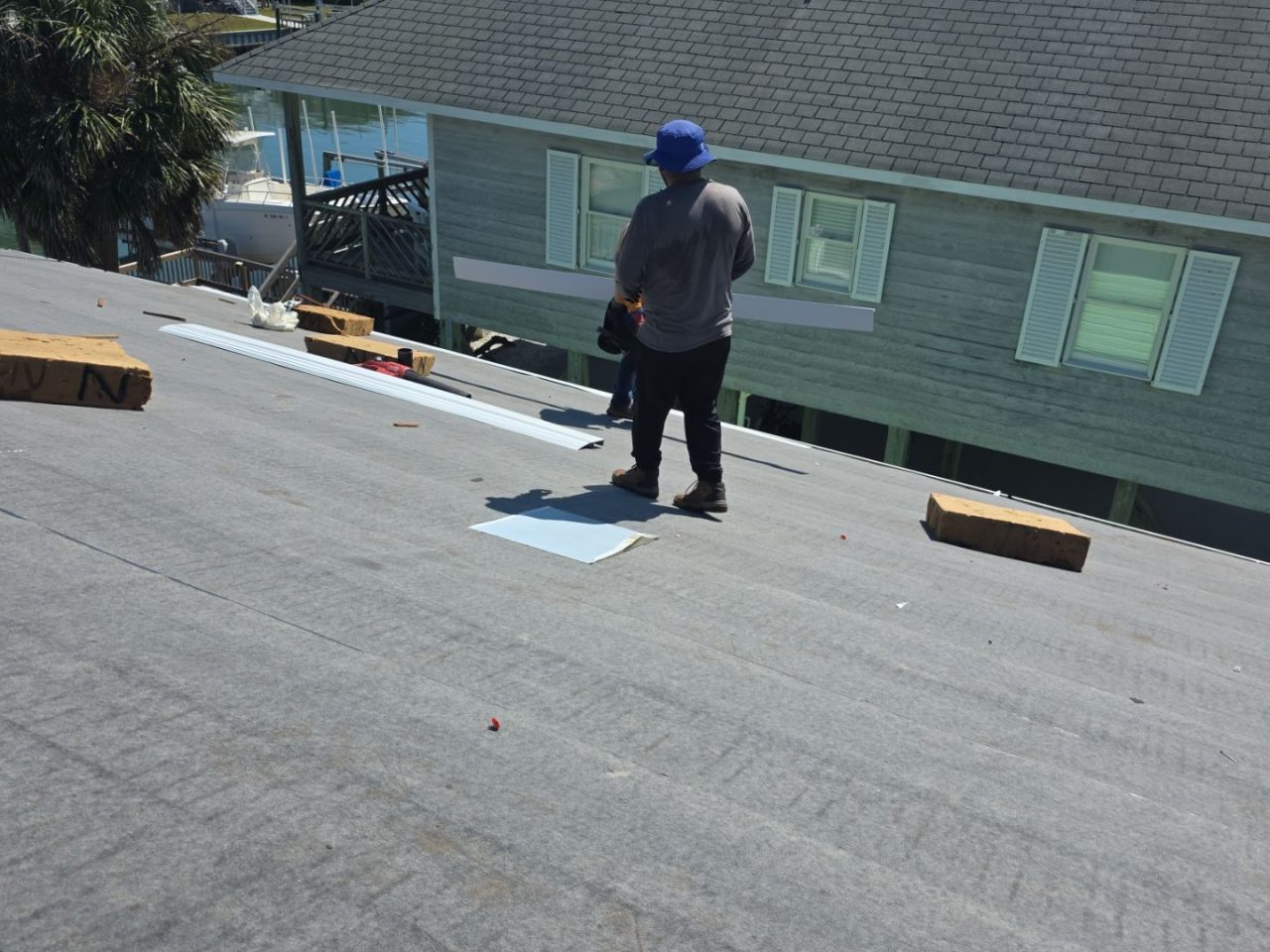 RGR Construction and Roofing, LLC FORTIFIED Roof Replacement project in Topsail Beach, NC