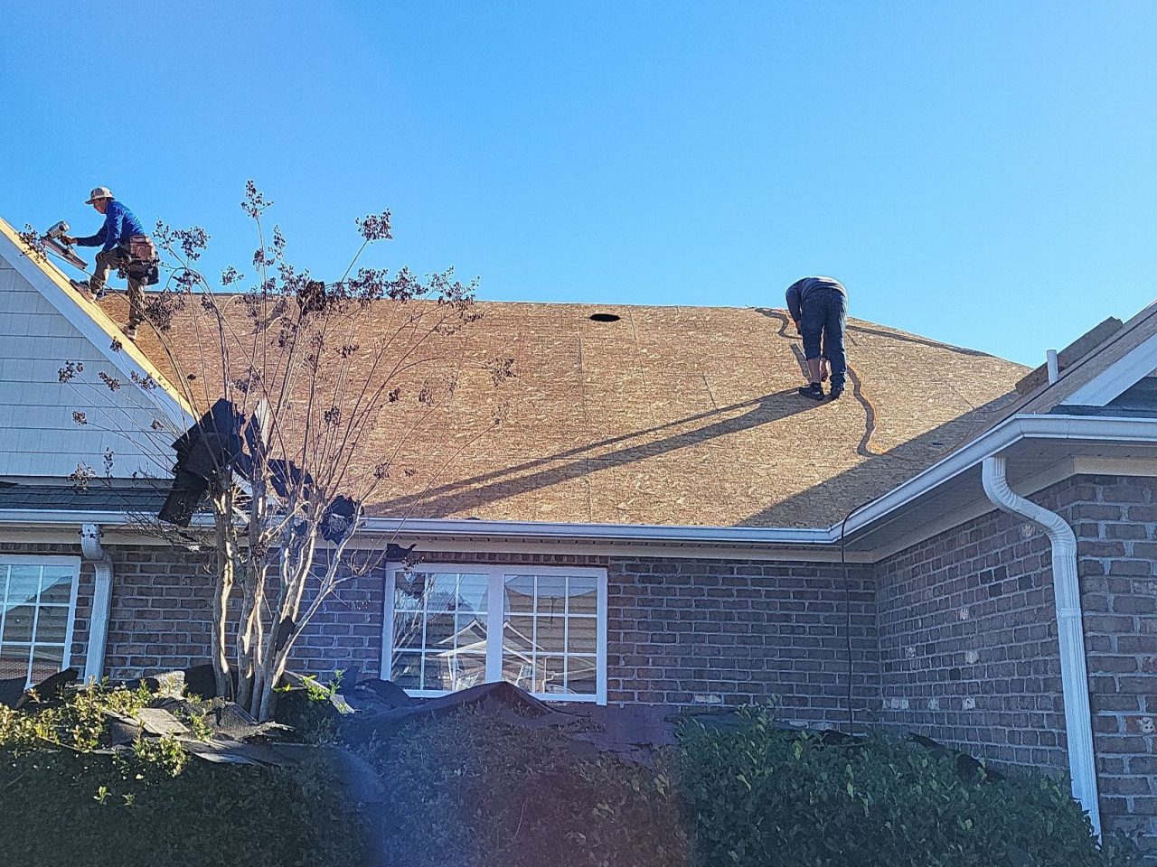 RGR Construction and Roofing, LLC FORTIFIED Roof Replacement project in Leland, NC