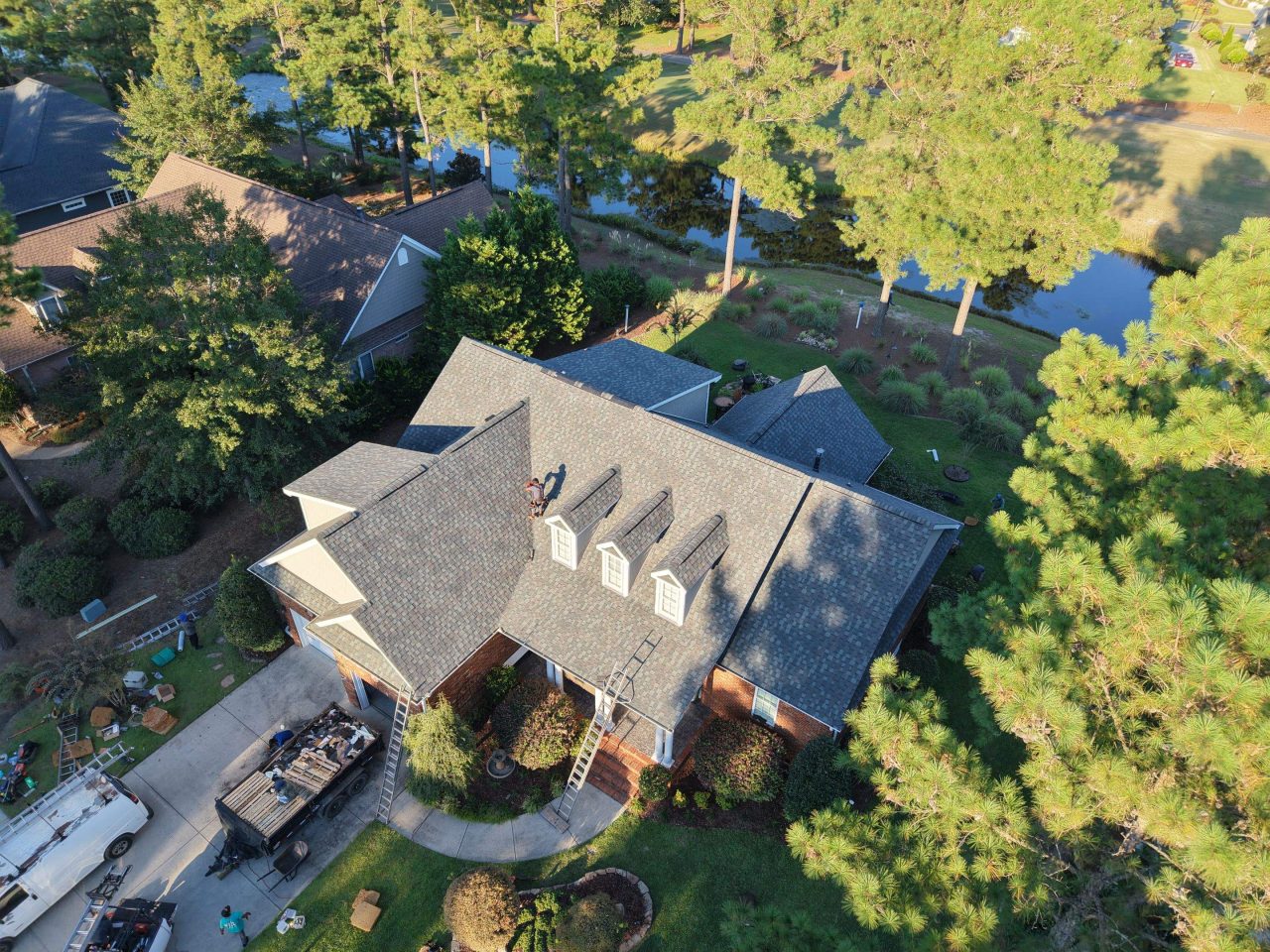 RGR Construction and Roofing, LLC FORTIFIED Roof Replacement project in Leland, NC