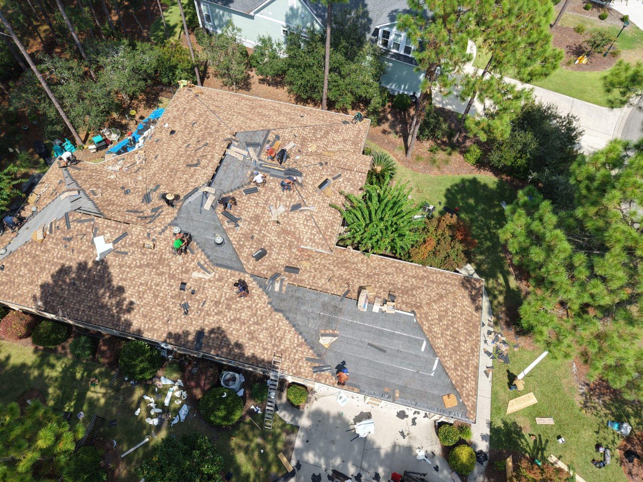 RGR Construction and Roofing, LLC FORTIFIED Roof Replacement project in Southport, NC
