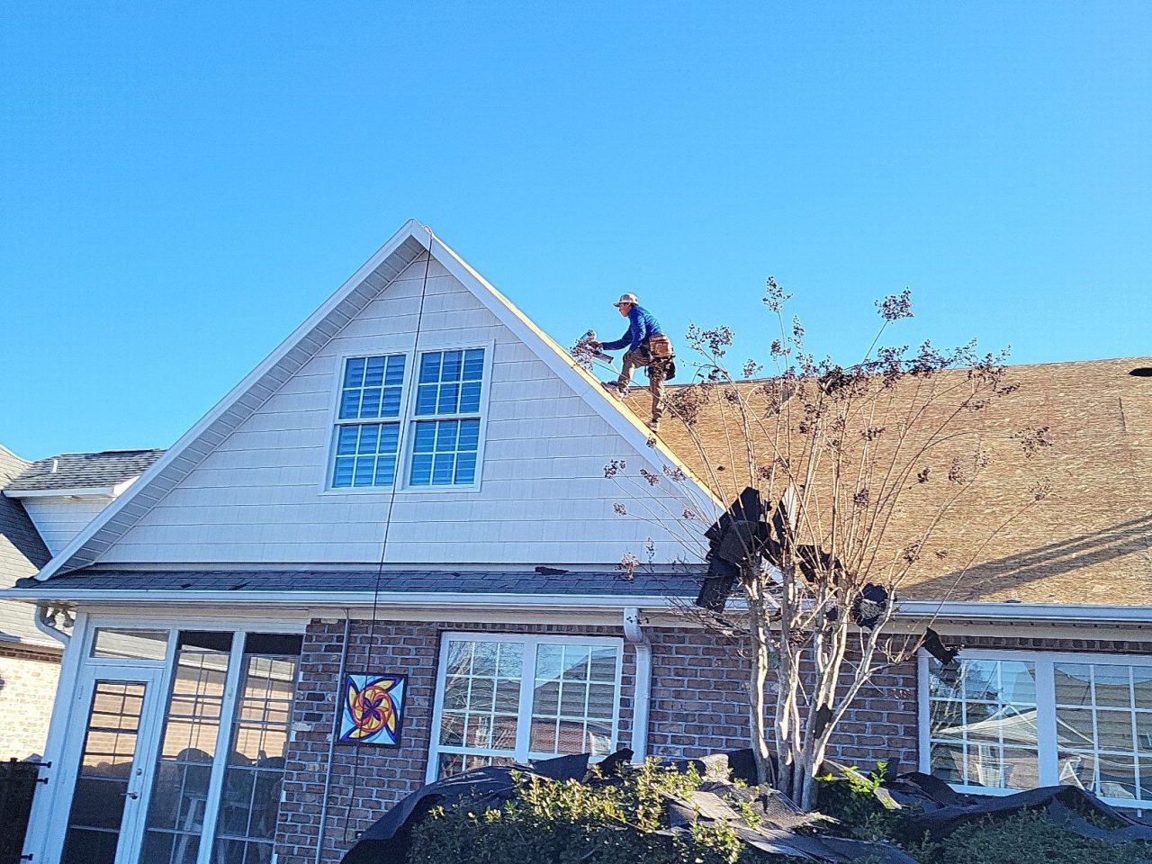 RGR Construction and Roofing, LLC FORTIFIED Roof Replacement project in Leland, NC