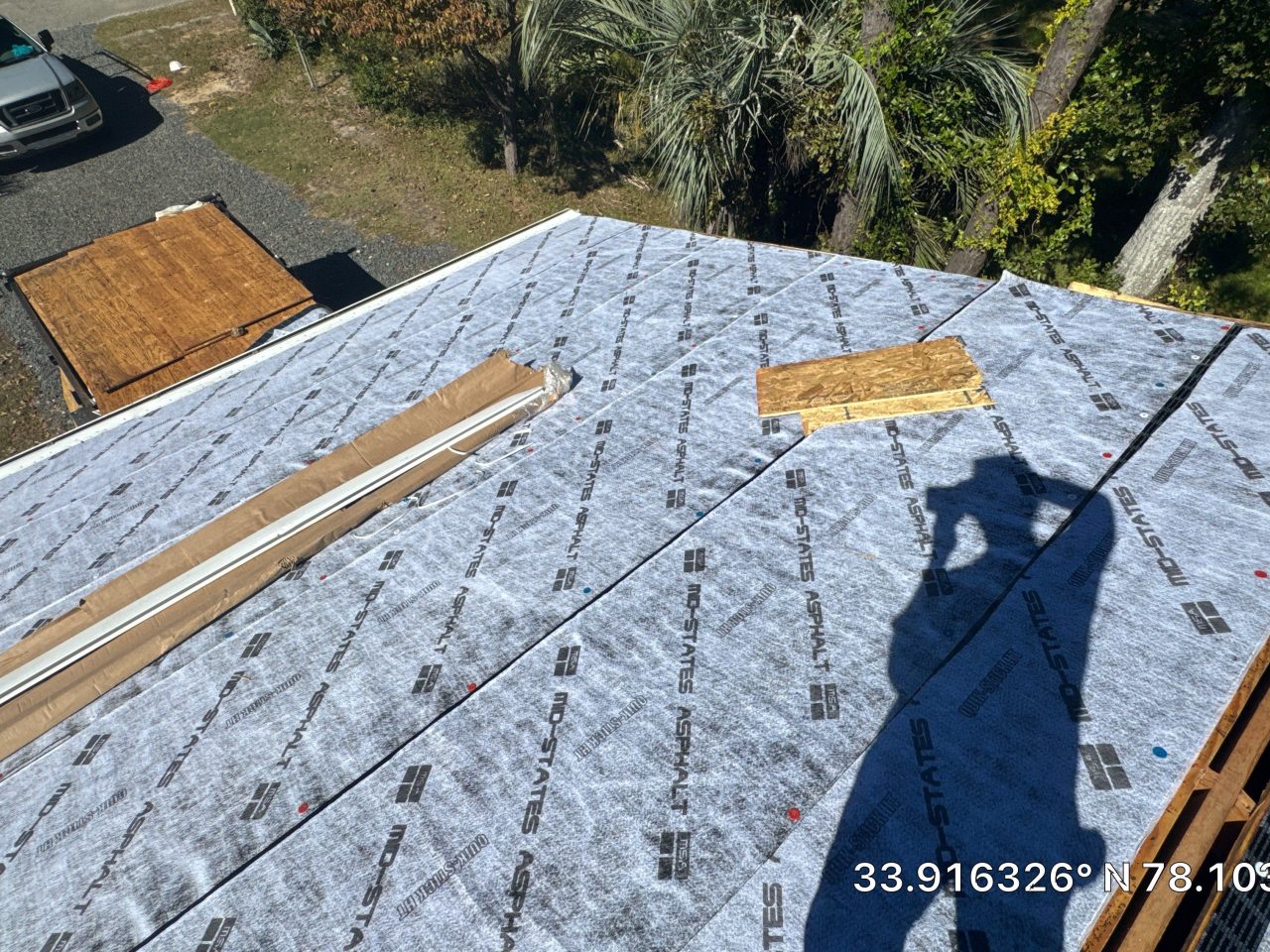 RGR Construction and Roofing, LLC FORTIFIED Roof Replacement project in Oak Island, NC