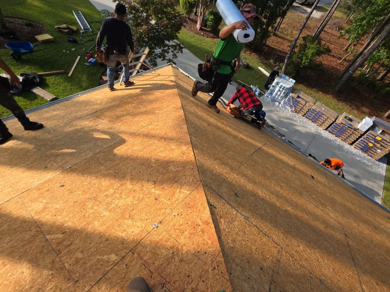 RGR Construction and Roofing, LLC FORTIFIED Roof Replacement project in Southport, NC