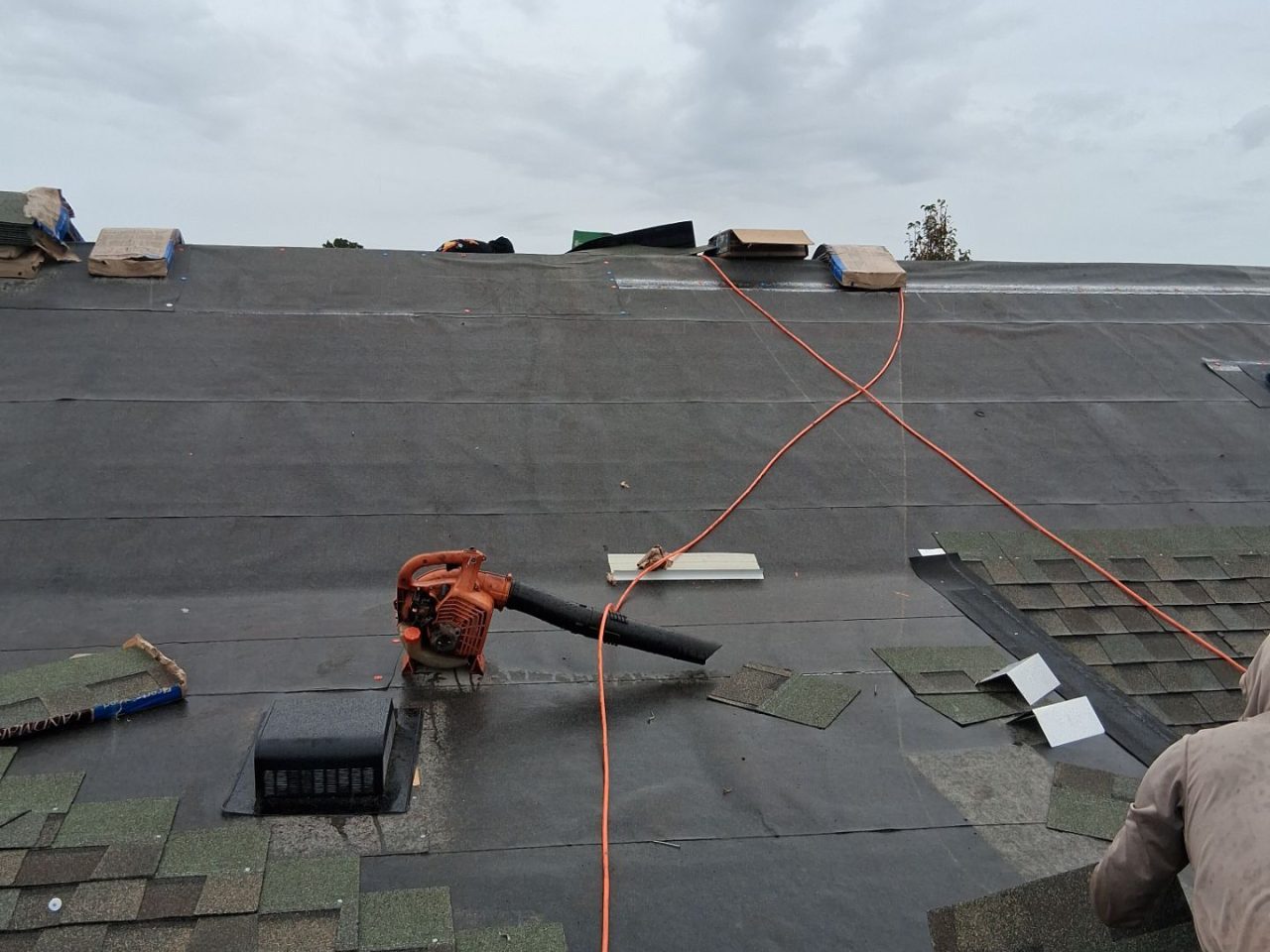 RGR Construction and Roofing, LLC FORTIFIED Roof Replacement project in Leland, NC