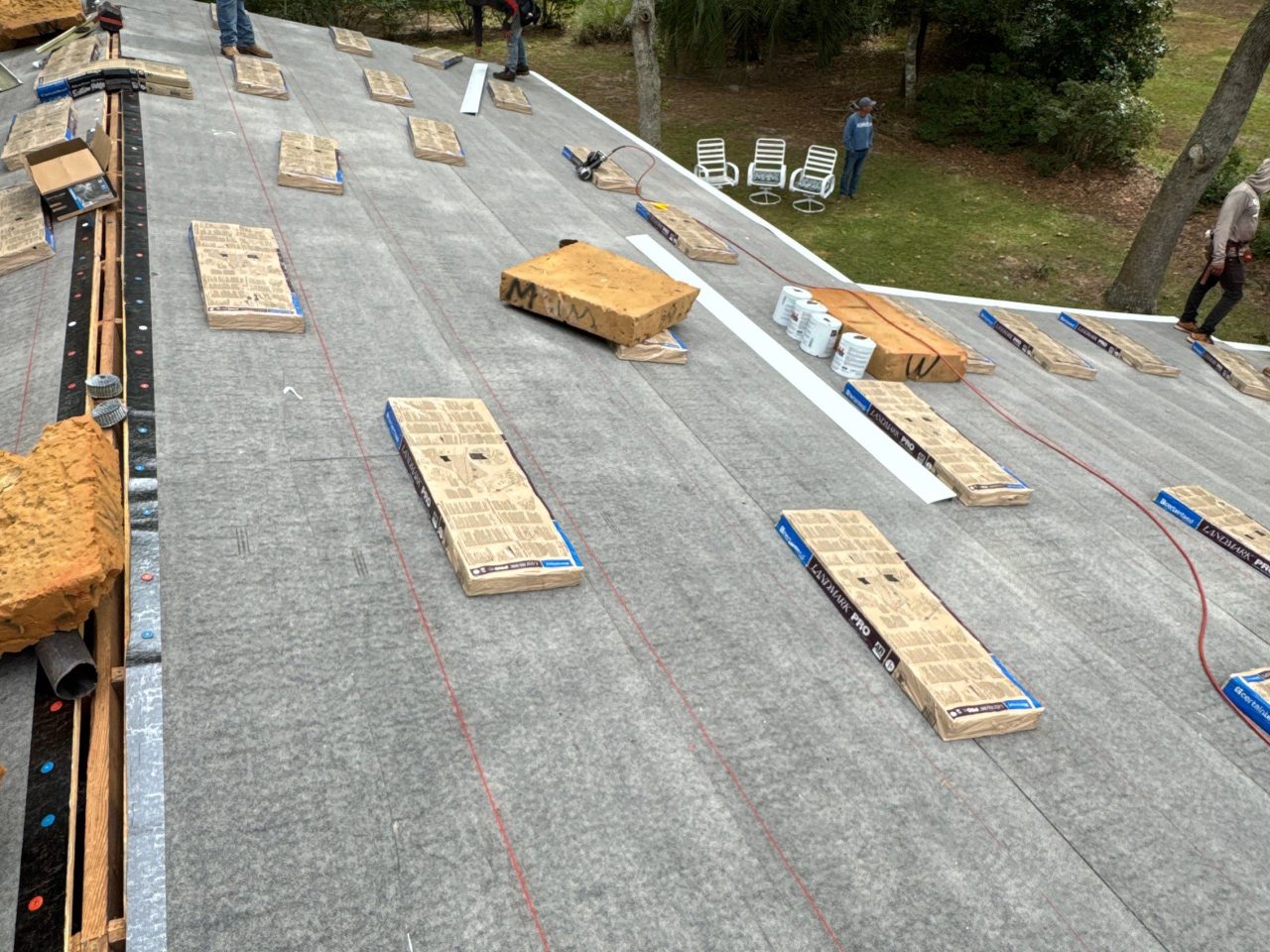 RGR Construction and Roofing, LLC FORTIFIED Roof Replacement project in Oak Island, NC