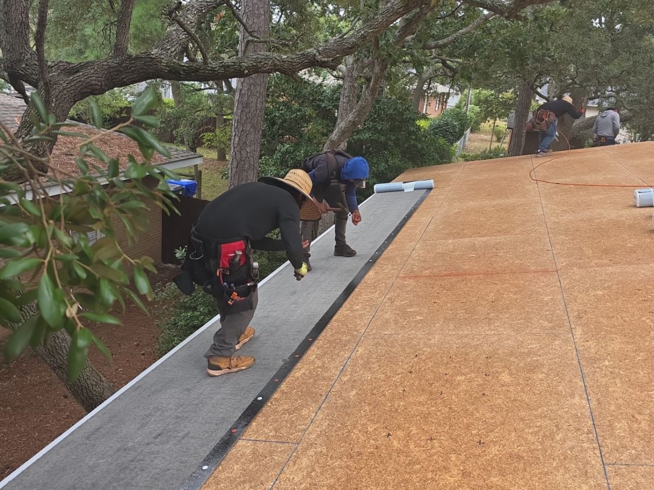 RGR Construction and Roofing, LLC FORTIFIED Roof Replacement project in Oak Island, NC