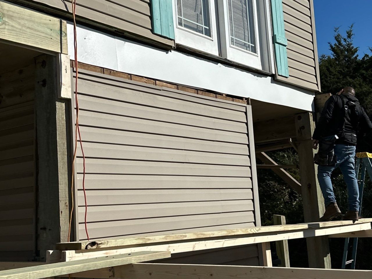 RGR Construction and Roofing, LLC Deck & Porches project in Oak Island, NC
