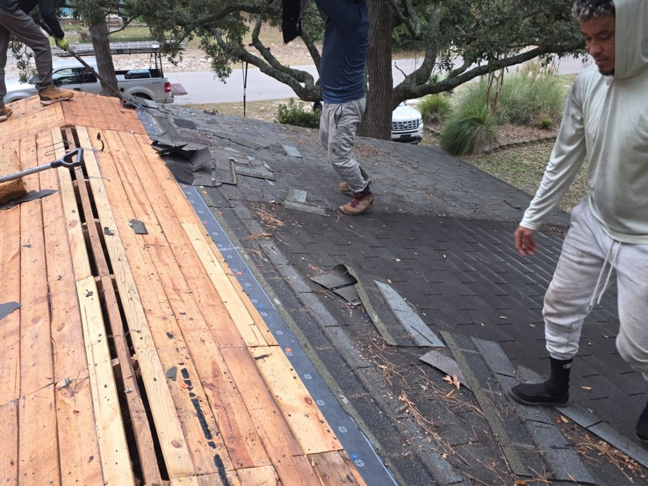 RGR Construction and Roofing, LLC FORTIFIED Roof Replacement project in Oak Island, NC