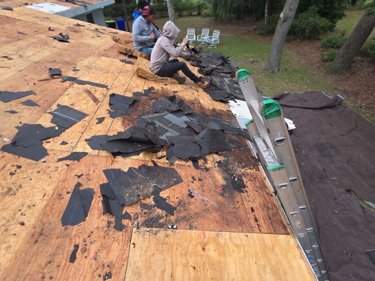 RGR Construction and Roofing, LLC FORTIFIED Roof Replacement project in Oak Island, NC