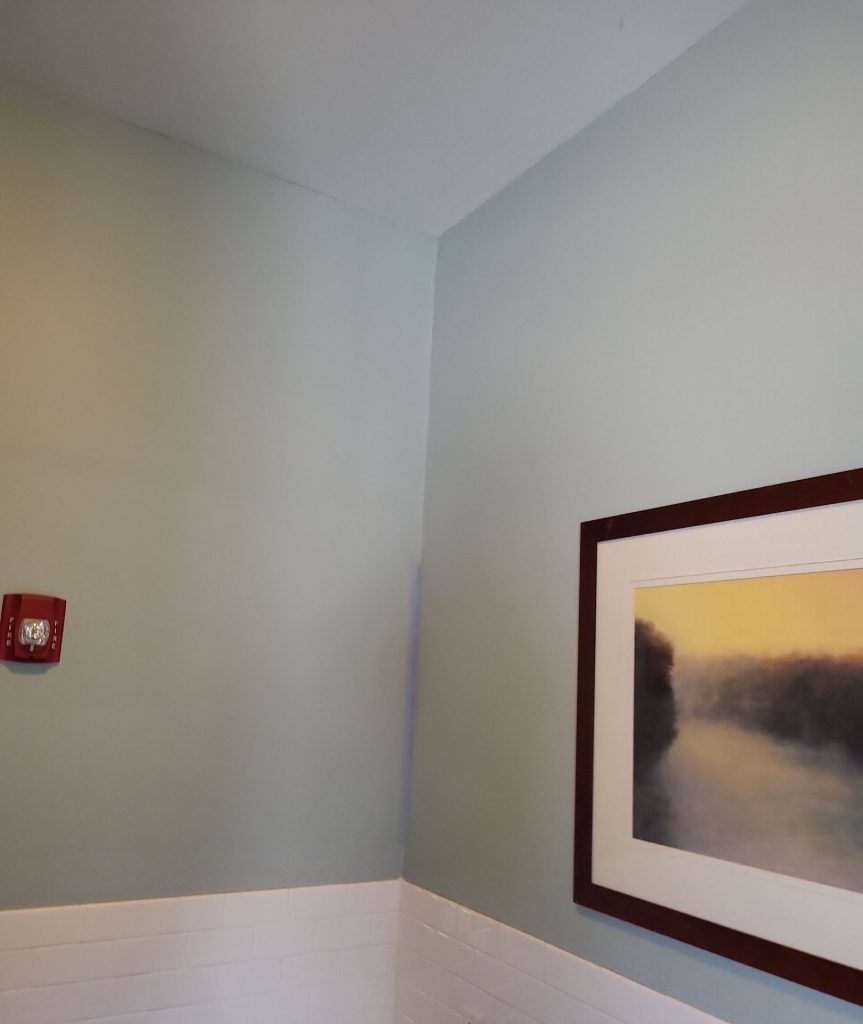 Brunswick Forest Pool Amenity Interior Painting in Leland, NC — project photograph