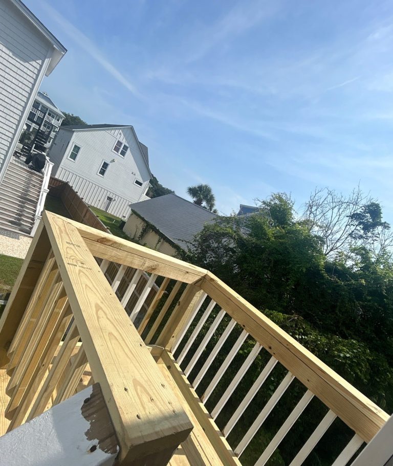 Deck Repair Project in Carolina Beach, NC — project photograph
