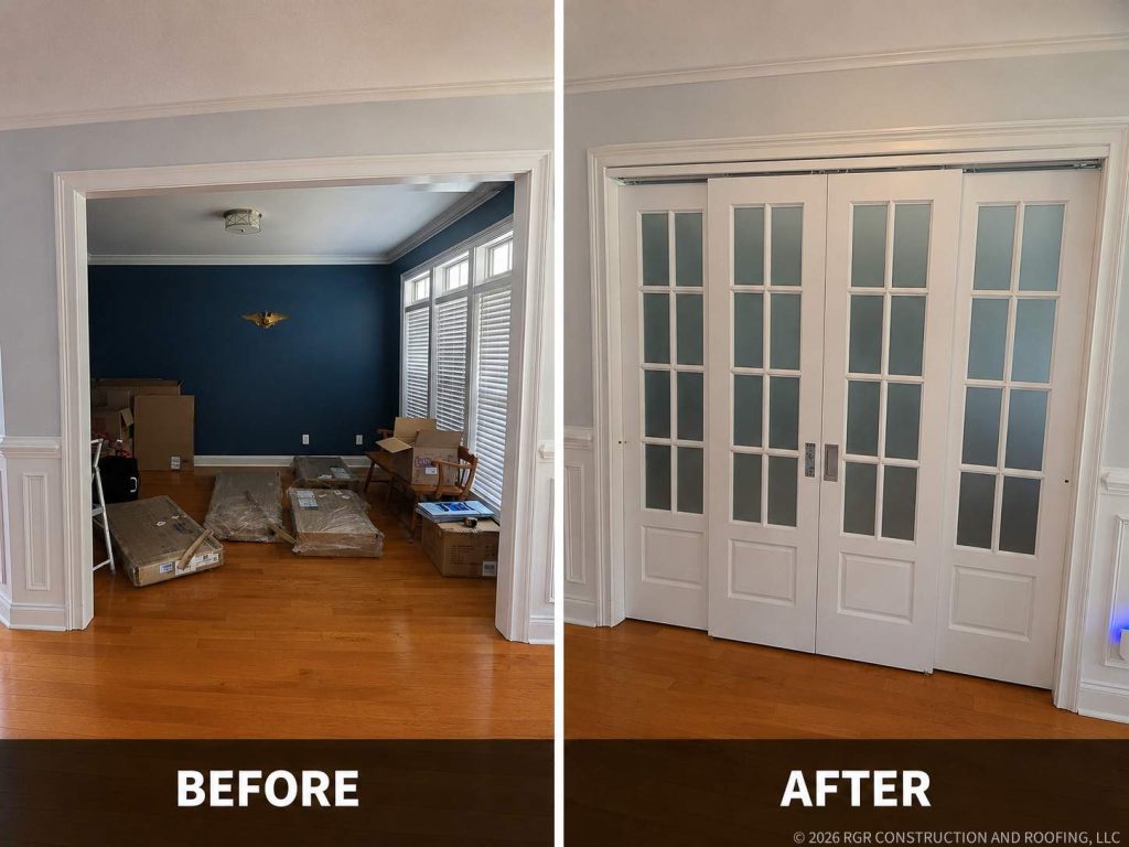 RGR Construction and Roofing, LLC Storm Damage Restoration project in Leland, NC