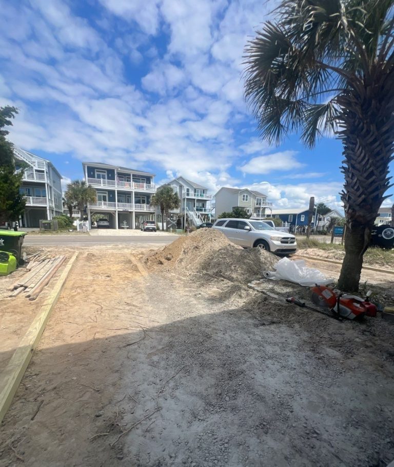 Concrete Driveway Installation in Oak Island, NC — project detail 2