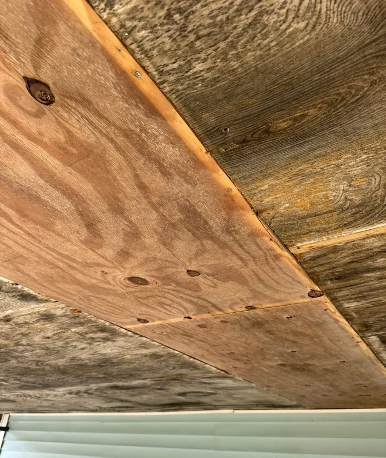 Oak Island Coastal Home Underside Ceiling and Insulation Removal — project photograph