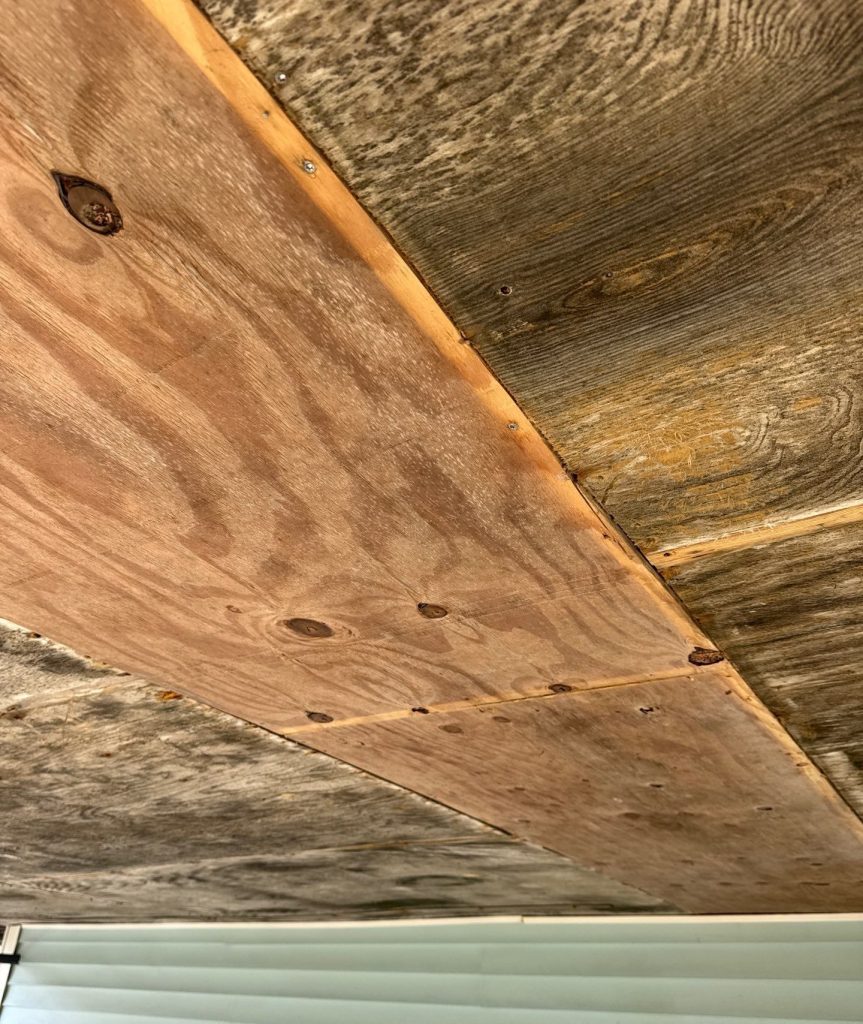 Oak Island Coastal Home Underside Ceiling and Insulation Removal — project photograph