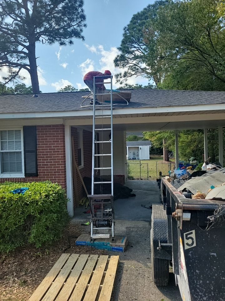 Hanover Heights Roof Replacement with Ridge Vent Upgrade and Decking Repairs — project photograph