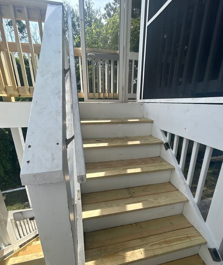 Deck Repair Project in Carolina Beach, NC — project detail 2