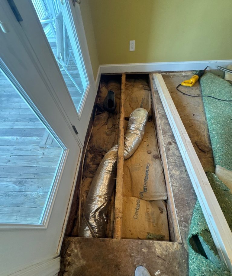 Subfloor and Door Threshold Structural Repair in Oak Island — project detail 2