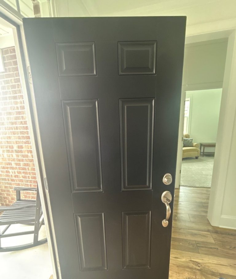 Bolivia Entry Door Upgrade and Modern Pendant Light Installation — project detail 3