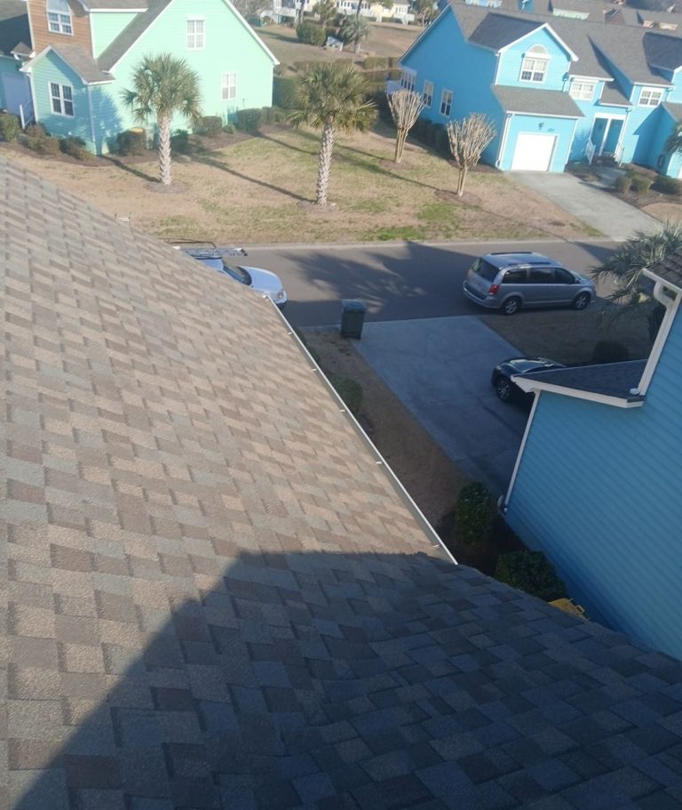 Kure Beach FORTIFIED Roof Replacement with Weathered Wood Landmark PRO Shingles — project detail 4