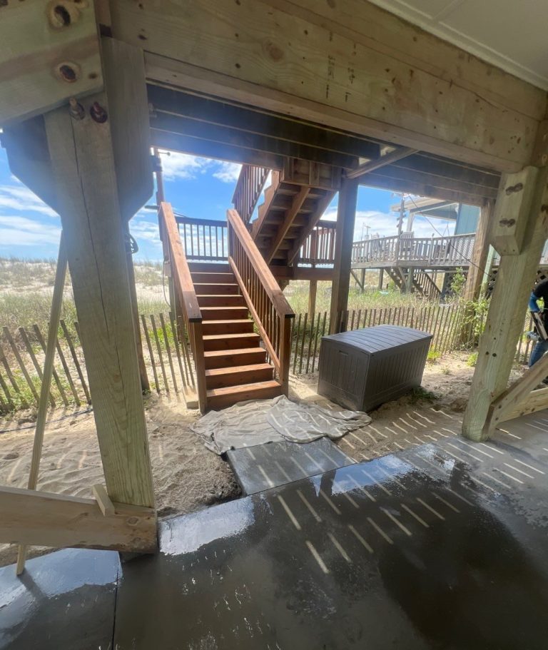 Concrete Driveway Installation in Oak Island, NC — project detail 4